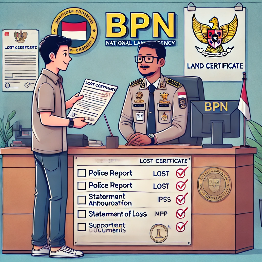 Cara Mengurus Sertifikat Tanah yang Hilang di BPN